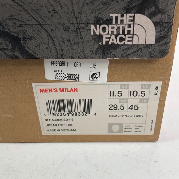 The North Face Milan Hiking Trail Running Shoes - Picture 9 of 9